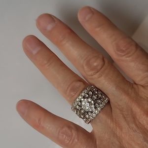 Vintage metal ring size 7.